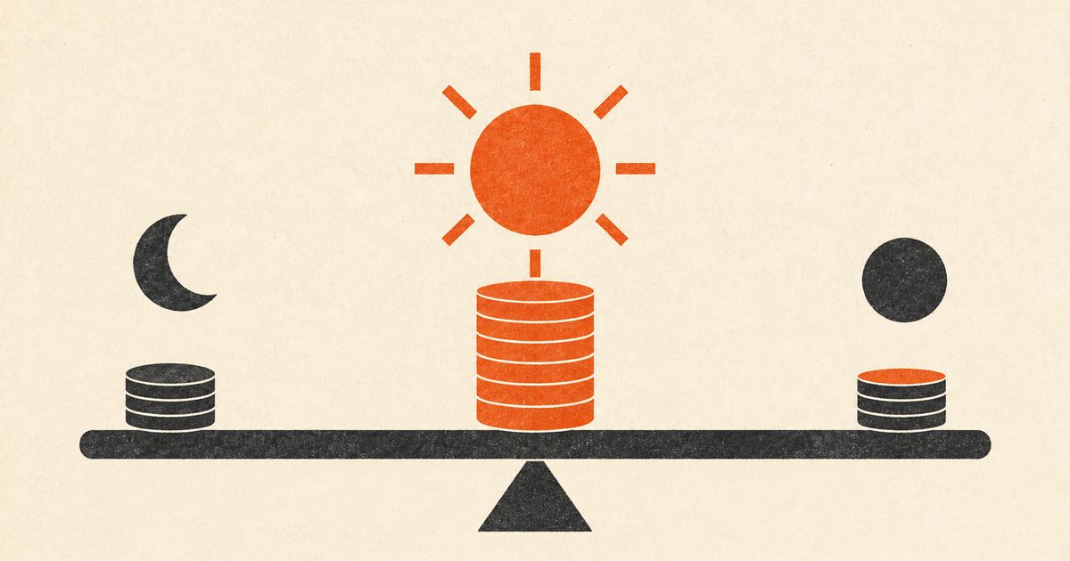 Eesti elektritootmine kattis tarbimise 1. aprillist 26. septembrini 2019. aastal 18 protsendil tundidest kella 0 ja 6 vahel ja 0,6 protsendil kella 10 ja 15 vah
